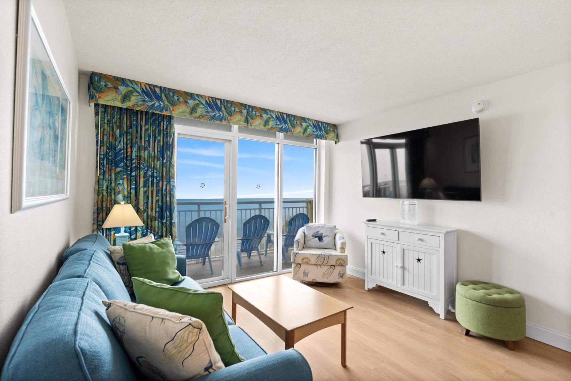 Bay Watch Resort N 302-Oceanfront-Crescent Beach Myrtle Beach Bagian luar foto
